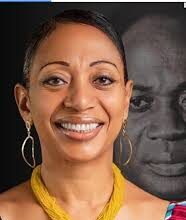 Samia Nkrumah, Daughter of Osagyefo Dr. Kwame Nkrumah.