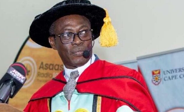 Prof. Johnson Nyarko Boampong, Vice Chancellor, UCC.