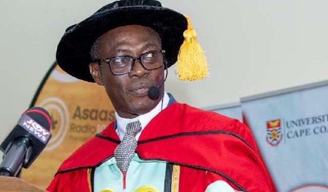 Prof. Johnson Nyarko Boampong, Vice Chancellor, UCC.
