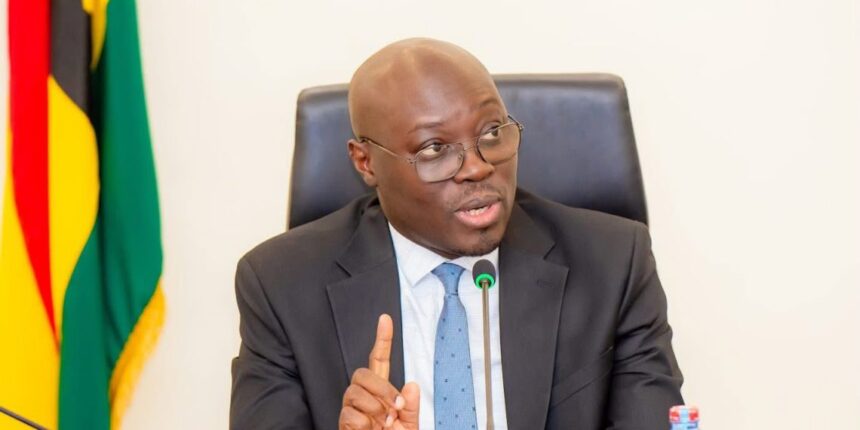 Cassiel Ato Forson, Finance Minister.