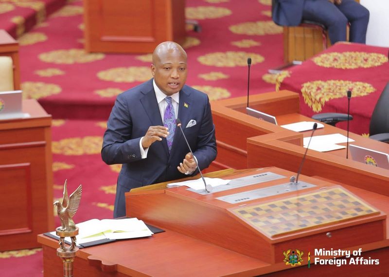 Samuel Okudzeto Ablakwa, Minister of Foreign Affairs.