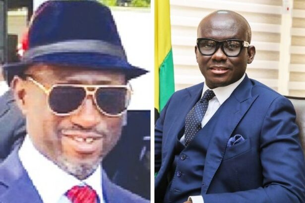 Richard Jakpa (Left), Godfred Yeboah Dame (Right)
