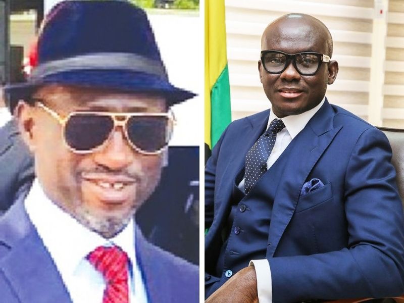 Richard Jakpa (Left), Godfred Yeboah Dame (Right)