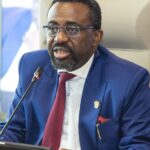 Dr. Johnson Pandit Asiama, Governor of the Bank of Ghana.