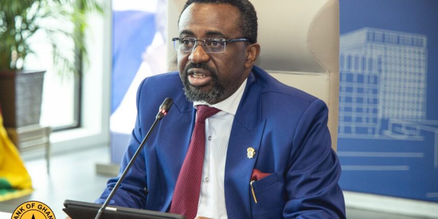 Dr. Johnson Pandit Asiama, Governor of the Bank of Ghana.